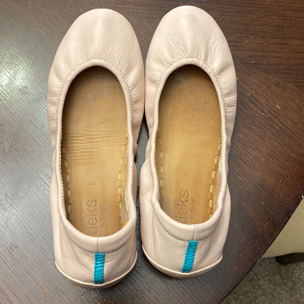 Tieks Pink Flats